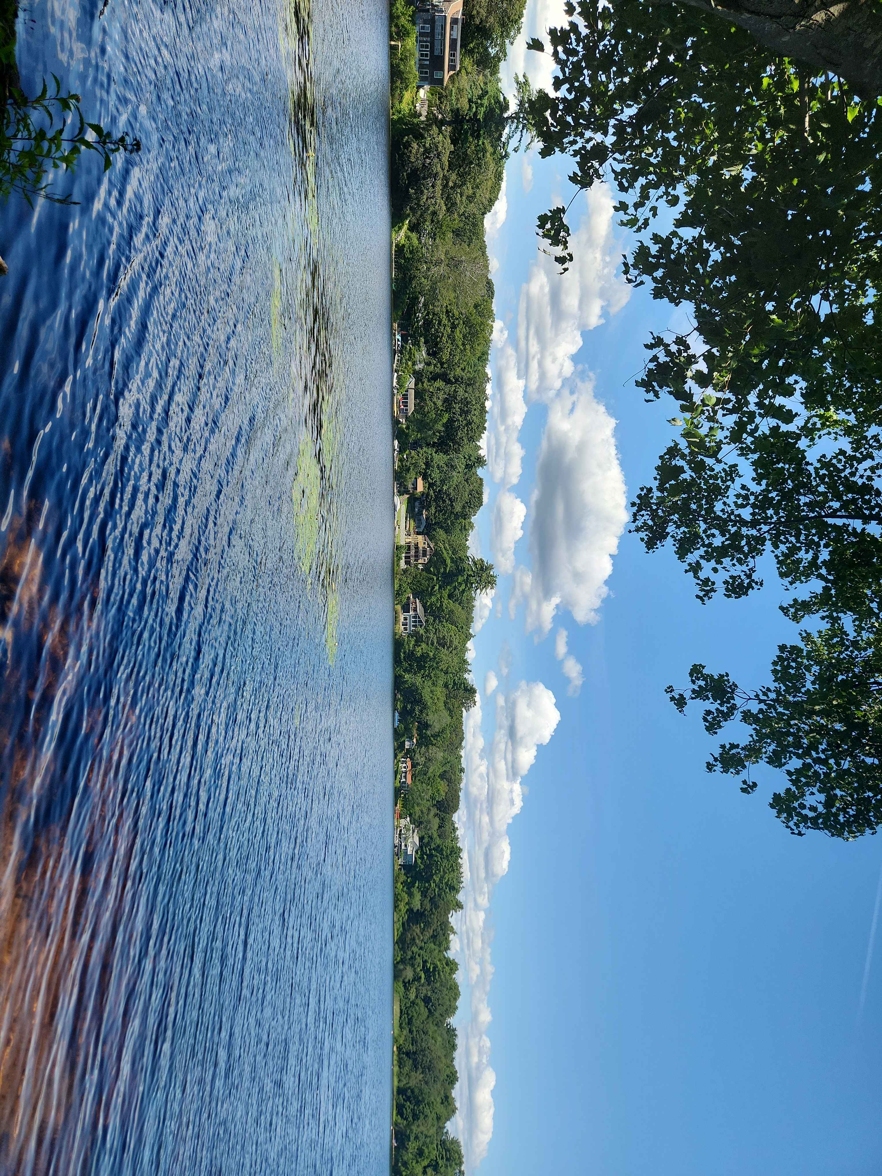 A view across Chebacco Lake from Echo Cove